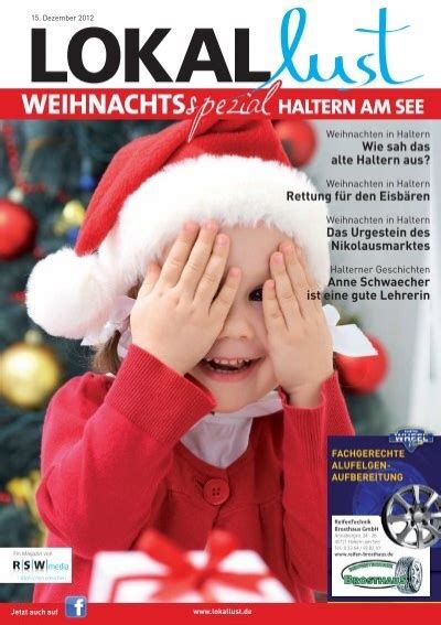 WEIHNACHTS HALTERN AM SEE Lokallust