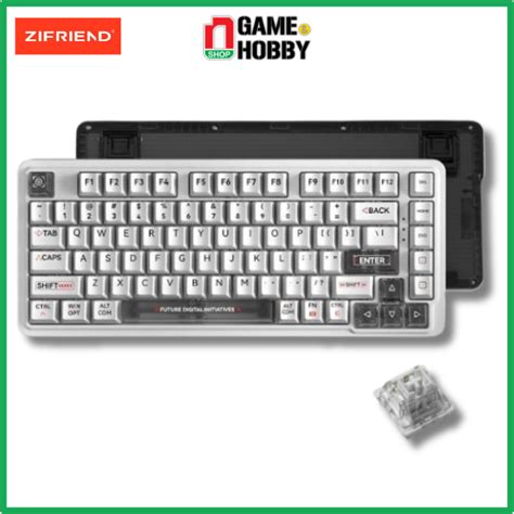 BÀN PHÍM CƠ CÓ DÂY ZIFRIEND ZT82 WHITE HOT SWAP Shopee Việt Nam