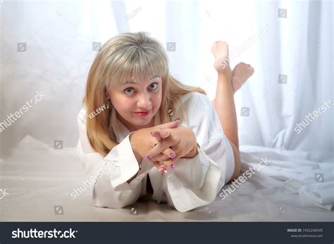 Beautiful Female Model Blonde Long Hair Stock Photo 1992246545 Shutterstock