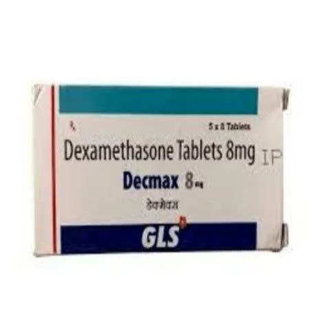 Decmax 8mg Tablet At Rs 64 Stripe Dexamethasone Tablets In Bengaluru