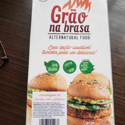 Gr O Na Braza Hamburguer De Ervilha E Ab Bora Review Abillion