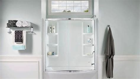 how to install a tub shower surround