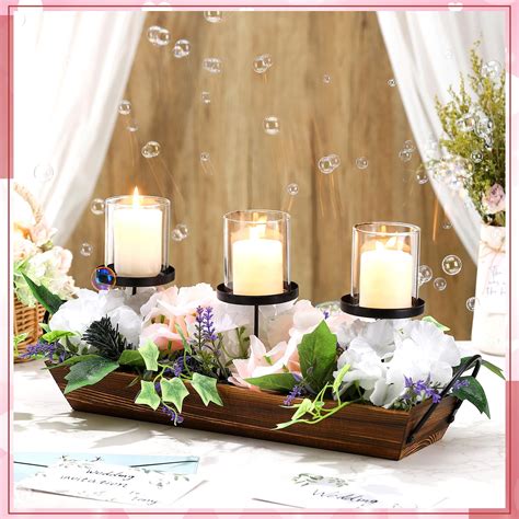 wedding candle centerpiece