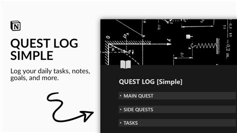 personal quest log simple