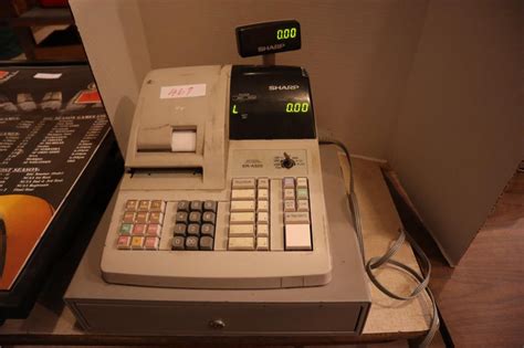 lot sharp cash register works
