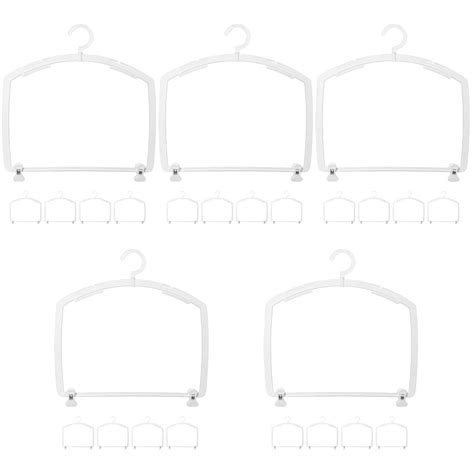 HOMEMAXS 25 Pcs Swimsuit Hangers Swimwear Drying Racks Bikini Hanging Organizer Briefs Hanger