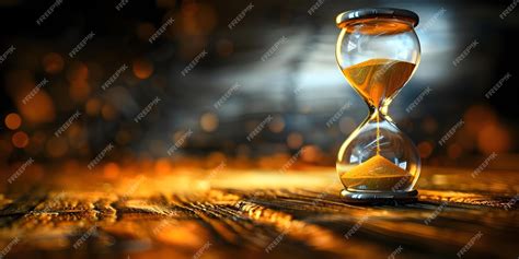 Premium Photo The Unidirectional Flow Of Time A Comparison To An Hourglass Concept Physics Of