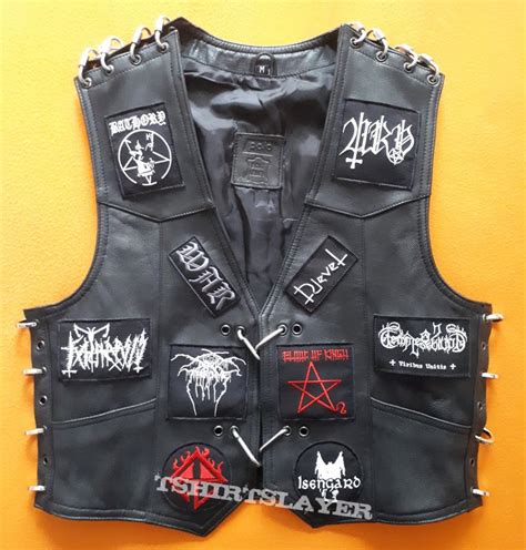 ARCHGOAT BM Leather Kutte TShirtSlayer TShirt And BattleJacket Gallery