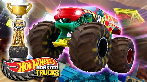 Aventuras Picas Na Ta A Dos Campe Es Hot Wheels Monster Trucks Desenhos E Cia