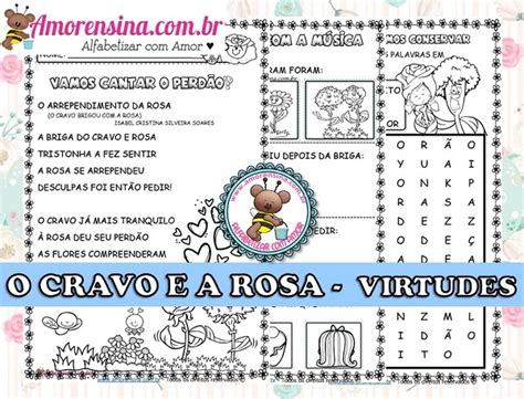 O CRAVO E A ROSA E RELIGIOSO E ALFABETIZAÇÃO