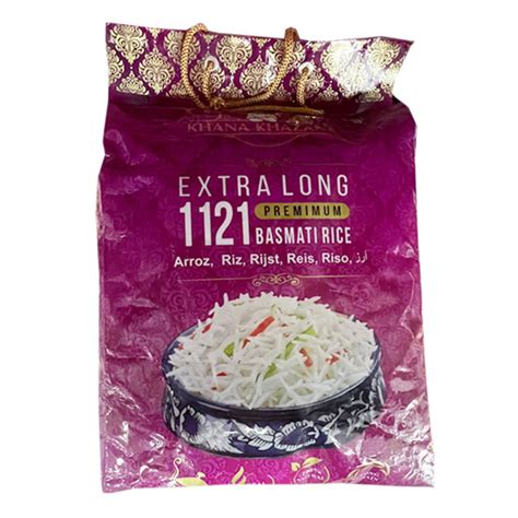 K Khazana Basmati Rice 5kg Arroz Basmati Big Basket Spain