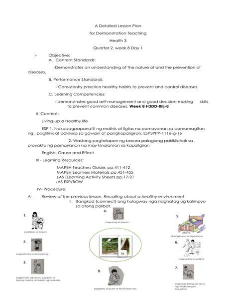 Detailed Lesson Plan Cot