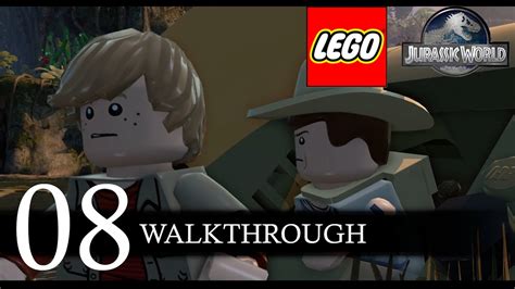 Lego Jurassic World Walkthrough Part 8 No Commentary Full Game Youtube