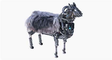 3d Robot Sheep Model