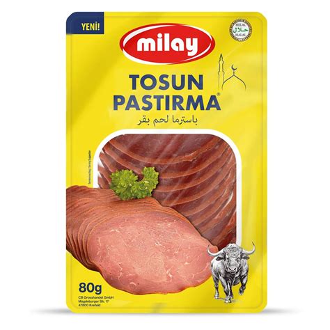 Milay Tosun Rinderschinken Nach Türkischer Art 80g Foodpaket