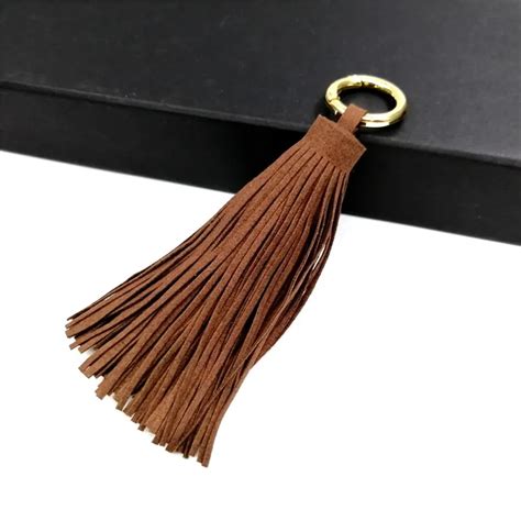 New Style Suede Tassel Keychain Suede Tassel Keychain For Straw Beach