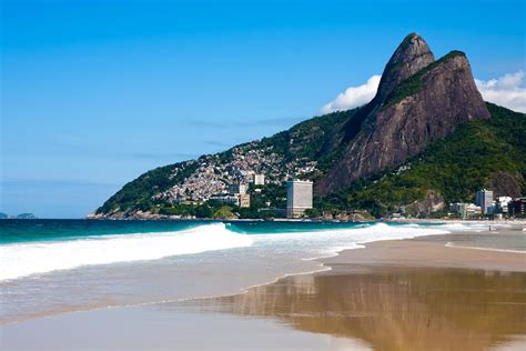 Copacabana Beach, Brazil, Coast, Mountains, Sky, Ocean, Rio de Janeiro