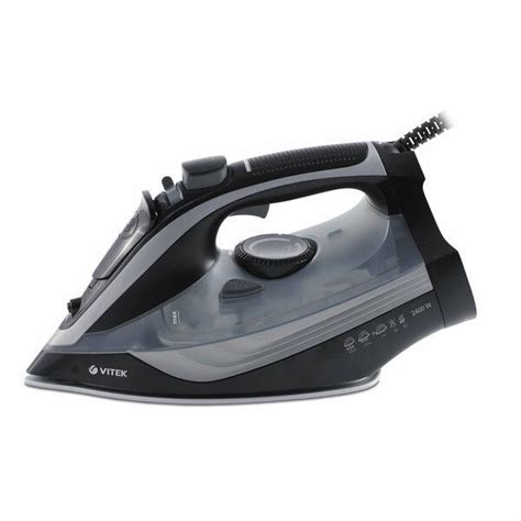 Утюг Vitek VT-8349 2400Вт черный/серый купить на OZON по низкой цене ...