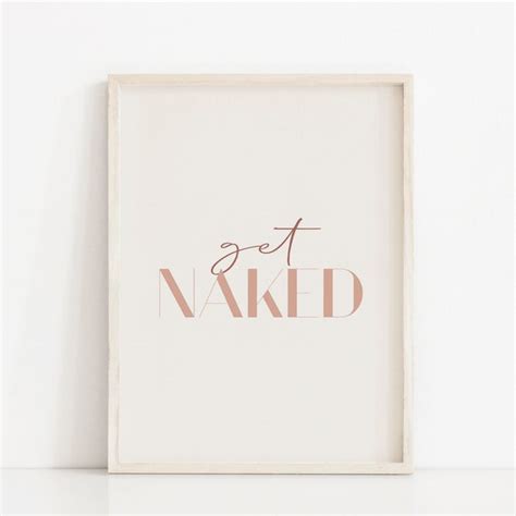 Get Naked Quote Etsy