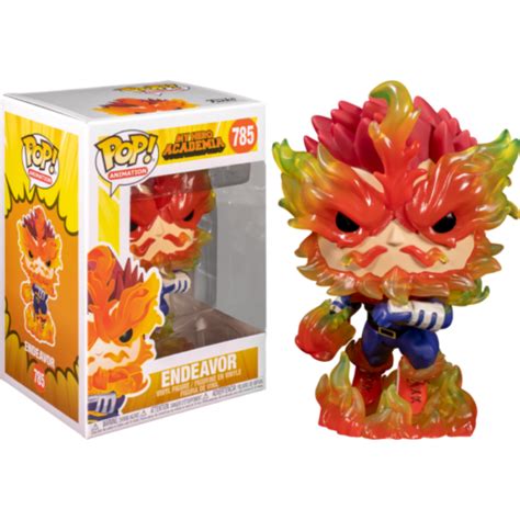 Endeavor Jet Burn Mha Funko Pop Vinyl New In Box Ebay