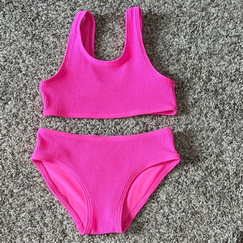 H M Swim Hm Hot Pink Bikini Poshmark