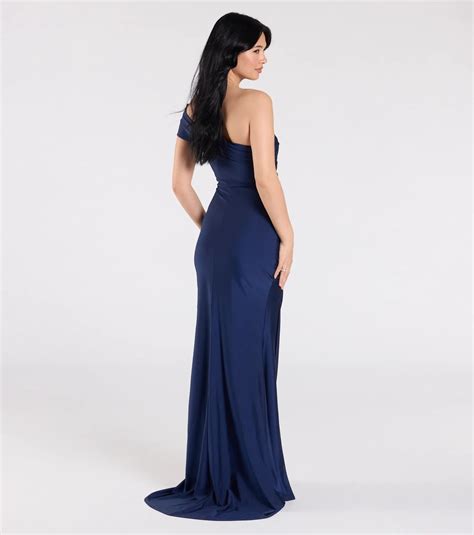 Cold Shoulder Formal Gowns & Windsor
