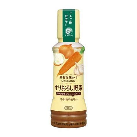 【楽天市場】ブルドックソース ブルドック 素材を味わうドレッシング すりおろし野菜200ml 価格比較 商品価格ナビ