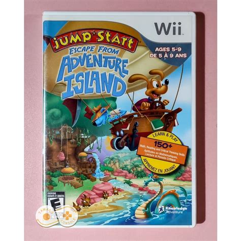 Jumpstart Escape From Adventure Island Wii Game Ntsc English