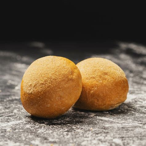 Dinner Roll White Fancy Crusty Semolina Topped 45g Jean Pierre Wholesale Artisan Bakery For