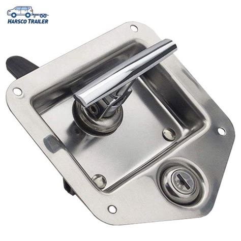 China Flush Paddle Latch Stainless Steel Drop T Lock China T Lock