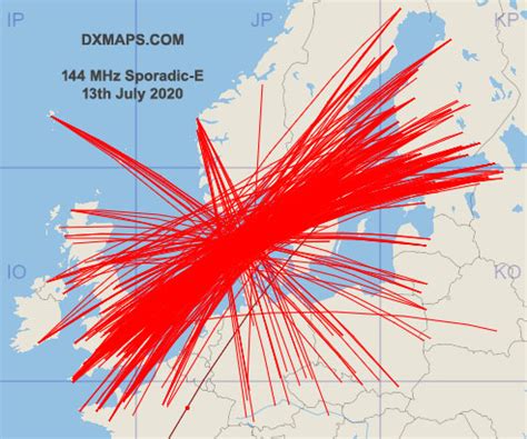 EI7GL A Diary Of Amateur Radio Activity Unusual Sporadic E Opening