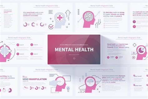 Mental Health Powerpoint Infographics