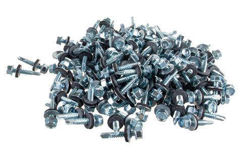 Кровельный саморез крепежная техника цинк 6.3х32 мм, 150 шт 431218 БК ...