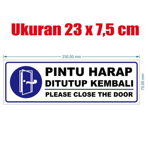 logo pintu harap ditutup kembali  koleksi gambar