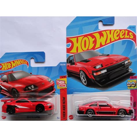 Hot Wheels Oferta 2 Minis Toyota Supra 82 Toyota Supra Shopee Brasil