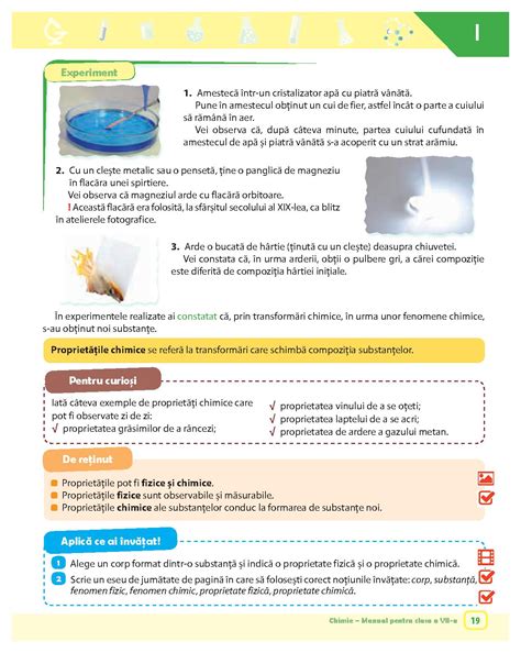 Chimie Pentru Clasa A VII A A816 Pdf Pag 19