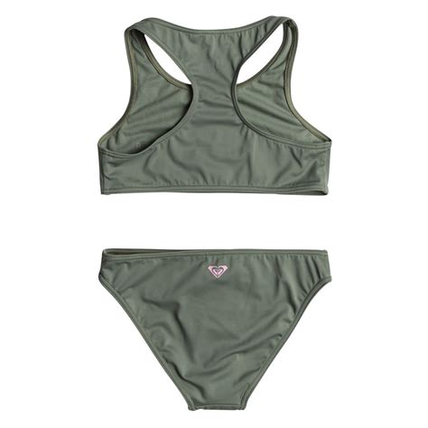 Roxy Bikini Basic Active Cr Verde Dressinn