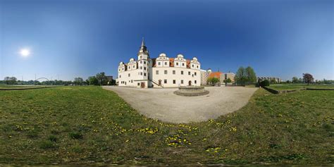 Kubische Panoramen Panorama Foto Dessau Ro Lau Schloss