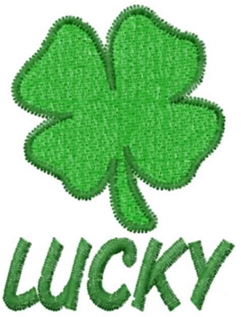 Four Leaf Clover Machine Embroidery Design Embroidery Library At