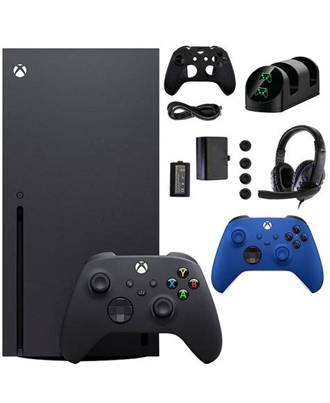 Microsoft Xbox Series X 1TB Console with Extra Blue Controller and ...