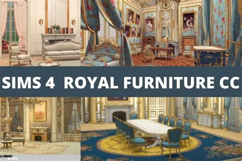 26 Sims 4 Royal Furniture Cc Beds Sofas And More We Want Mods