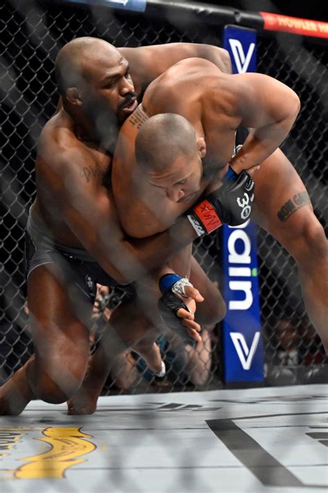 Highlights Jon Jones Looks Better Than Ever Submits Ciryl Gane To Win