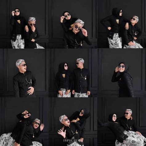 ragam kolase foto pre wedding estetik  asyik biar  foto
