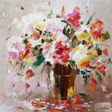 Картина Пышный букет роз, масло холст 40 х 40см – купить на Ярмарке ...