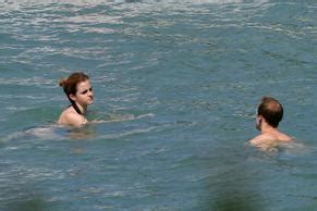 Emma Watson Breasts Black Bikini On Holiday In Jamaica Aznude