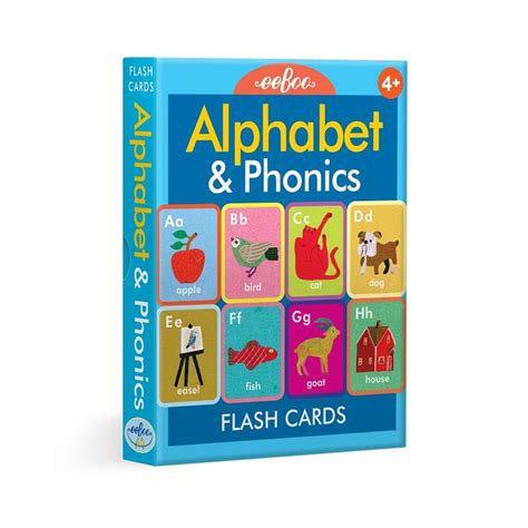 an alphabet and phonics flash card game