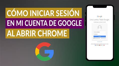 C Mo Iniciar Sesi N En Mi Cuenta De Google Al Abrir Chrome Youtube