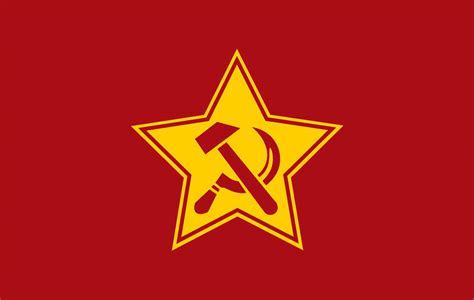 German Alternate Communist flag by VexiloBrasilia on DeviantArt