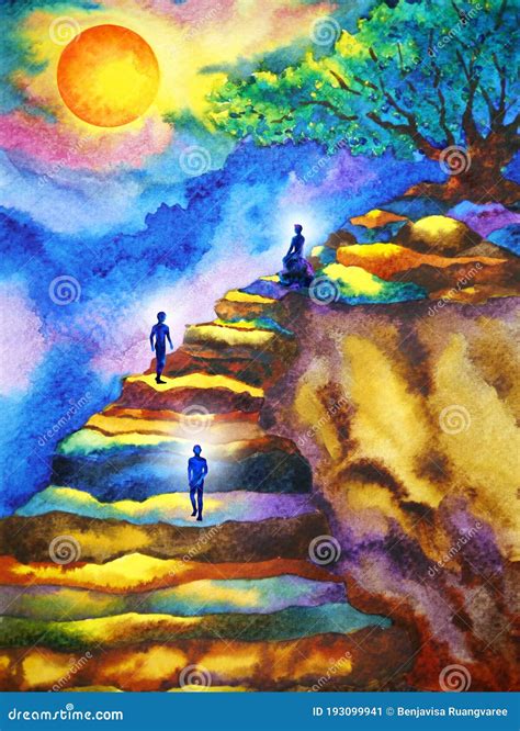 Art Collectibles Acrylic Travel Spiritual Painting Painting Etna Pe