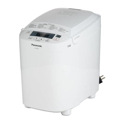 PANASONIC SD-2501 OPERATING INSTRUCTIONS AND RECIPES Pdf Download ...